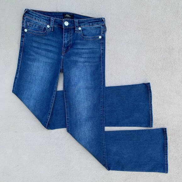True Religion Becca Mid Rise Boot Cut Jeans Sz 29 - Picture 2 of 14